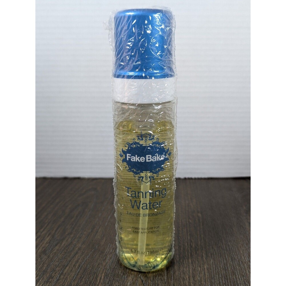 NEW SEALED Fake Bake Tanning Water Foam 6.7oz Sunless Tanning All Skin Types
